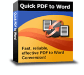 Quick PDF to Word icon